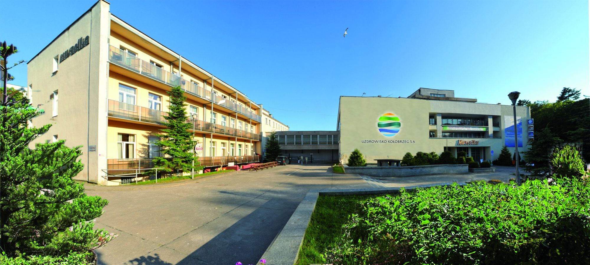 Sanatorium Muszelka Hotell Kołobrzeg Eksteriør bilde